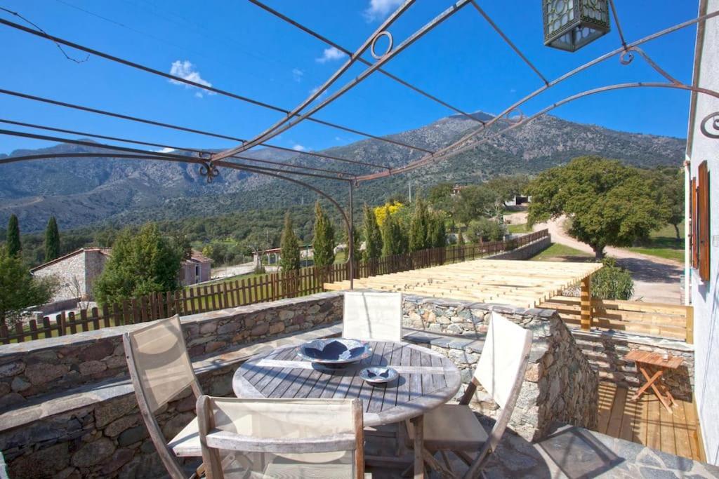 Le Capu Biancu-Location Avec Vue Proche Des Gorges De L Asco Entre Mer Et Montagne Moltifao Eksteriør bilde